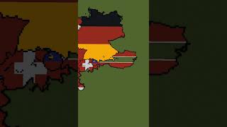 Building Austria in 3 Scales austria austrian maps flags minecraft [upl. by Dud]