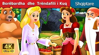 Borëbardha dhe Trëndafili i Kuq  Snow White And The Rose Red in Albanian  AlbanianFairyTales [upl. by Natsud]