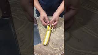 How to Carve Fruit Very Fast and Beauty cuttingskils banana fruit [upl. by Lessur45]