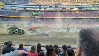 Monster Jam  Gillette Stadium  20230506  Racing  Kraken vs Grave Digger [upl. by Florie]