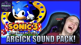 I replaced all the sound effects in Sonic 3 amp Knuckles with ME  S3AIR sound mod [upl. by Akinahc]