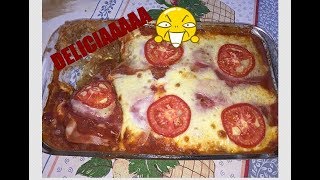 PARMEGIANA DE CARNE MOÍDA AO FORNO  RECEITA [upl. by Odlamur379]