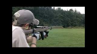 Shooting a Norinco SKS with TAPCO Stock [upl. by Analah]