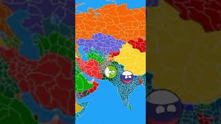 what if Russia and India switched their places Hindi countries countryballs shortvideo [upl. by Amrita]