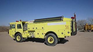 1989 Ameritek 4x4 WildLand Fire Truck [upl. by Albertine917]