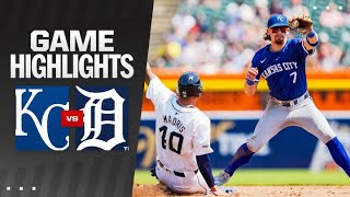 Royals vs Tigers Game Highlights 8424  MLB Highlights [upl. by Hortensia]