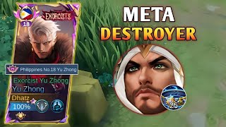 NEW META KHALEED TANK BUILD A WORTHY EXPLANE OPPONENT  YU ZHONG TUTORIAL [upl. by Melliw]