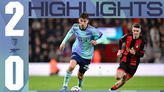 HIGHLIGHTS  Bournemouth vs Arsenal 20  Premier League [upl. by Una]