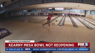 Kearny Mesa Bowl Not Reopening [upl. by Ocirederf]