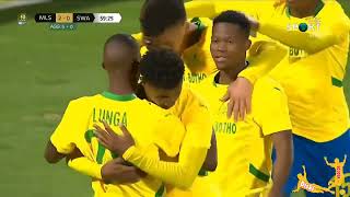 HIGHLIGHTS  Mamelodi Sundowns vs Mbabane Swallows  202425 TotalEnergiesCAFCL  2nd Prelim Round [upl. by Crow]