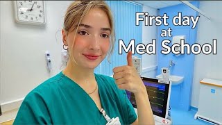 My first day at Hospital  5th year Medical Stu [upl. by Drareg]