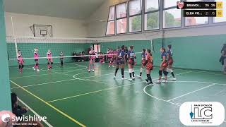 U14 CAMP BASSO TIRRENO BRANDINI GR VS ELBA VOLLEY [upl. by Merriott]