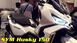 2024 SYM Husky 150 ADV Scooter  Malaysia [upl. by Ezequiel756]