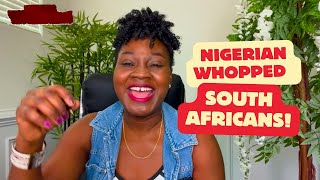 In Case You Missed It Nigerians Whopped South Africans 🏃🏽‍♀️ [upl. by Atsyrhc]