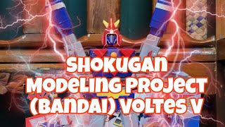 Voltes V Theme Song Shokugan Modeling Project Bandai Voltes V [upl. by Luke685]