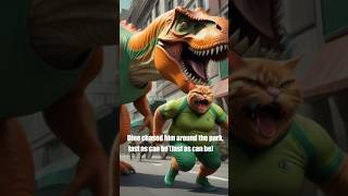 Ginger Cat vs Tyrannosaurus Rex Song [upl. by Fagaly]