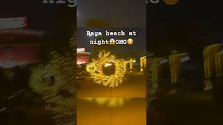 Baga beach Goa at night😱😳 shorts youtubeshorts goa bagabeach trending [upl. by Joell]