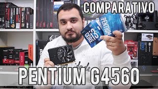 Pentium G4560  Core I3 6100  Core I5 6400 em 16 jogos » GTX 1050 Ti 4GB «  20 testes de CPU [upl. by Bartko226]