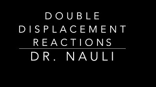 Precipitation AcidBase and Redox Reactions [upl. by Henrie]