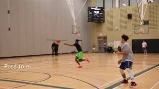 Pass Cut Replace Drill  Basketball [upl. by Beverie]