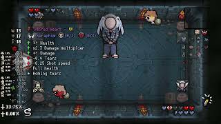 The Binding of Isaac Rebirth  Jacob amp Esau Simple Double Item Trick [upl. by Rotkiv]