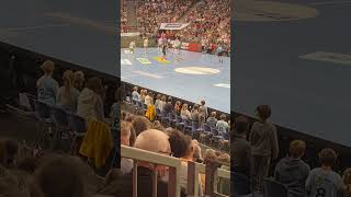 Handball spiel die Recken gegen TSV Hannover Burgdorf Recken handball goviral viral [upl. by Obadias106]