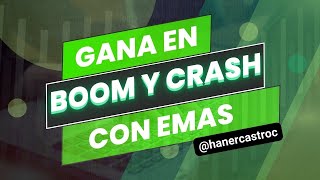 GANA EN BOOM Y CRASH CON MI ESTRATEGIA DE EMAS [upl. by Blondie185]