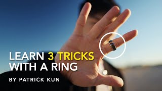 LEARN 3 Tricks You Can Do with a Ring  Patrick Kun [upl. by Ursas]