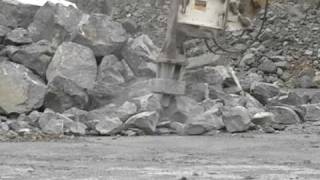 Model 1100 Producing Limestone Rip Rap [upl. by Michail]