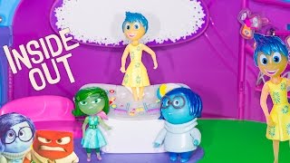 Inside Out Console with Joy Sadness and Disgust Video Toy Review [upl. by Eissen]