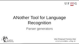 The Antlr Parser Generator [upl. by Are]