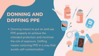 STEPS ON HOW TO HANDWASHING DONNING AND DOFFING PPE AND STERILE GLOVES [upl. by Chin]