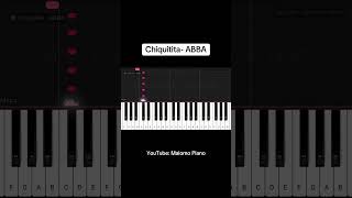 Chiquitita piano pianotutorial [upl. by Denton]