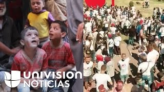 Entre las fiestas y las bombas dos Sirias completamente diferentes [upl. by Furr]