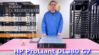 HP ProLiant DL380 G7 Server Memory Spec Overview amp Upgrade Tips  How to Configure the System [upl. by Mina]