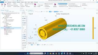 Bimetallic nanoparticles COMSOL Analysis [upl. by Poole]