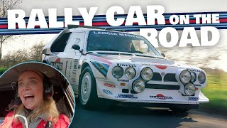 I drove a streetlegal Group B Lancia Delta S4 Turbo amp supercharged monster  KiaSS  4K [upl. by Yonit]