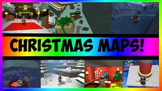 Christmas Special Christmas Map Compilation  ROBLOX FE2 Map Test [upl. by Naiva458]