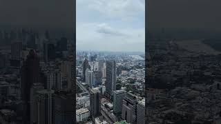 Mahanakhon SkyWalk amp Glass Tray Tour 🇹🇭 Mahanakhon Bangkok skyscrapers [upl. by Miko987]