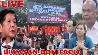 LIVE NOW LUKSANG BAYAN MAISOG RALLY LIWASAN BONIFACIO MANILA [upl. by Ummersen]