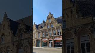 Ypres town centre Belgium 🇧🇪 near north France 🇫🇷 535pm 28 Aug 2024 [upl. by Emmeline]