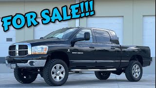 DODGE RAM 2500 3rd gen mega cab 59 CUMMINS TEST DRIVE [upl. by Eisteb]