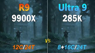 Core Ultra 9 285K vs Ryzen 9 9900X  How Much Performance Difference [upl. by Weingartner434]