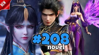 BTTH seasons 6 part 208 novel Explained in Hindi  Battle through the heaven s6 in hindi [upl. by Aralc620]