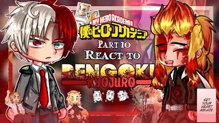 MHA REACT TO RENGOKU  MY AU  slursagi [upl. by Eceined]