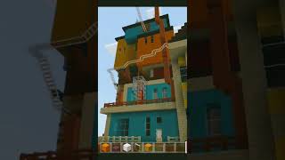 minecraft hello neighbor alpha 3 evi [upl. by Suoicserp]