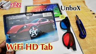 WiFi HD Smart Tab  MICRODIGIT Unbox  2020 [upl. by Navonoj317]