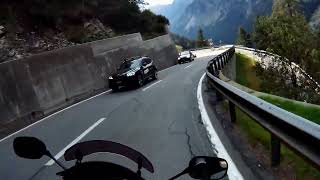 Passo del Maloja in moto  video integrale 104 [upl. by Neztnaj181]