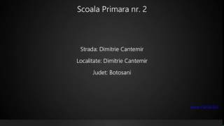 Scoala Primara nr 2 Dimitrie Cantemir [upl. by Wistrup]