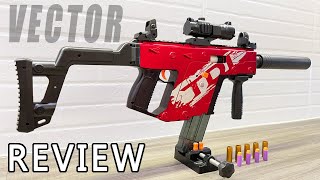 Kriss Vector Full Auto Shell Ejecting Nerf SMG [upl. by Eniffit]